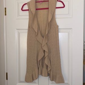 Lilly Pulitzer cashmere vest